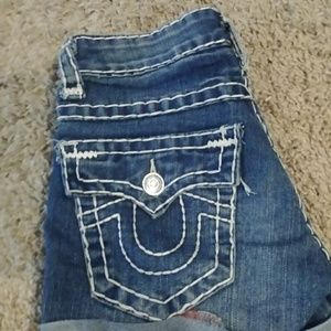 True religion shorts